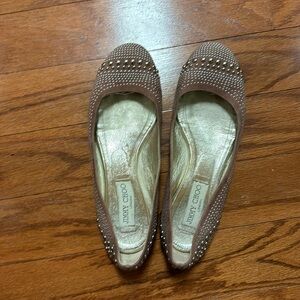 Jimmy Choo ballet flats gently worn